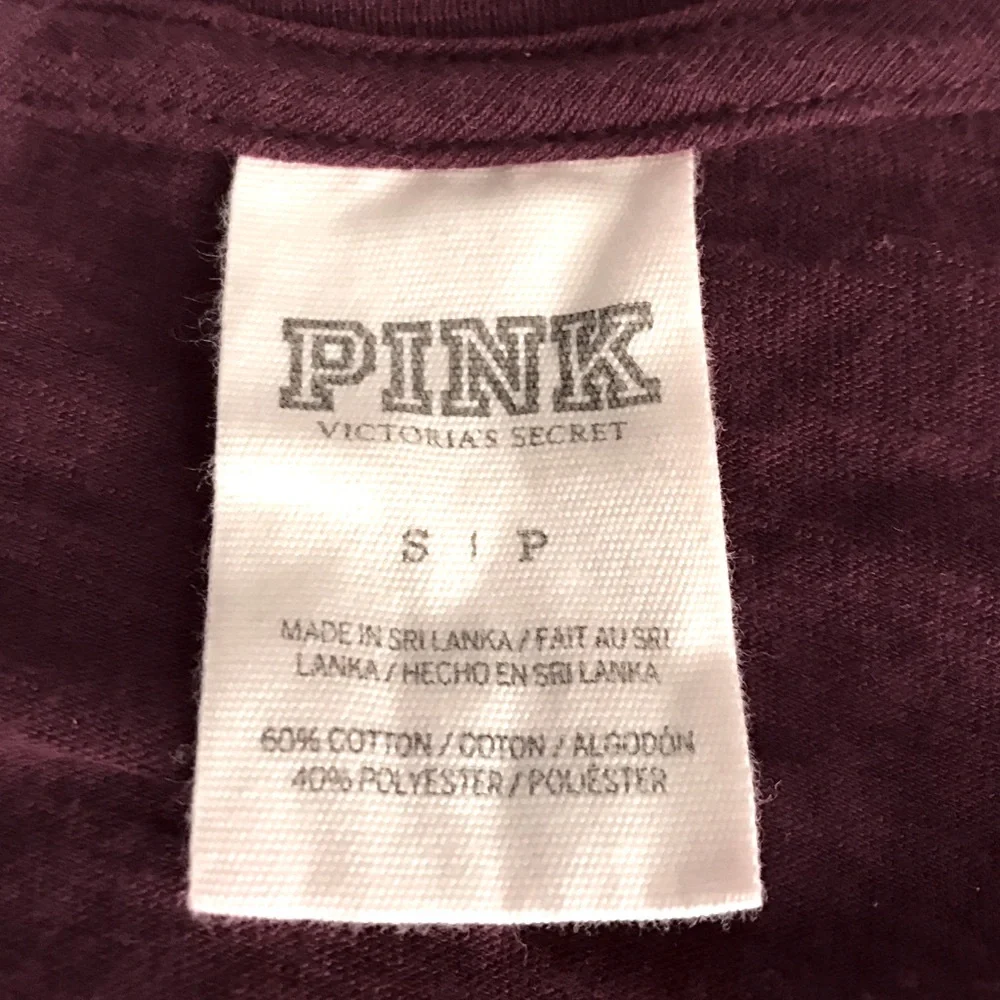 Victoria’s Secret PINK Crewneck Pocket T-shirt